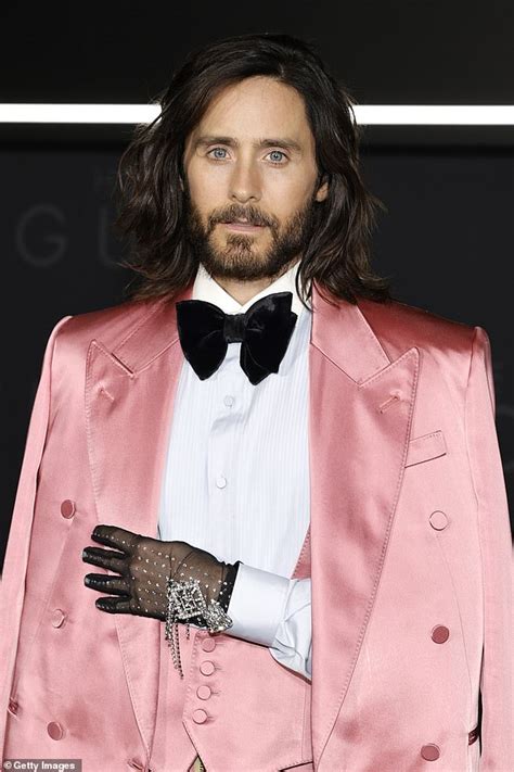 jared leto gucci suit